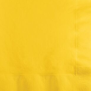 Lunch Napkins Yellow