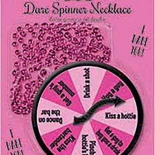 Bachelorette Spin Dare Pendant Pink