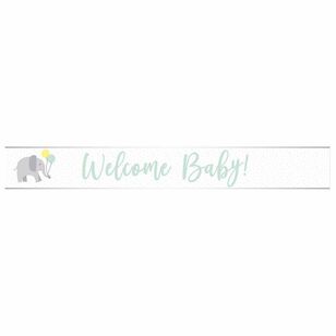 Welcome Baby Banner Multicoloured 2.7 m