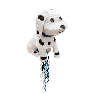 Dalmatian 3D Shape Pull String Pinata Multicoloured