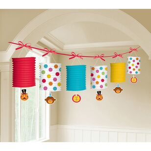 Fisher Price 1st Birthday Circus Lantern Garland Multicoloured