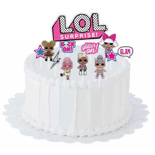 LOL Surprise Together 4EVA Cake Topper Kit Multicoloured