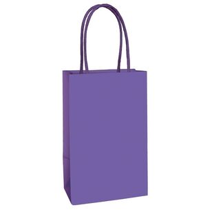 Paper Kraft Bag Purple