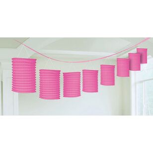 Paper Lantern Garland Multicoloured 3.65 m