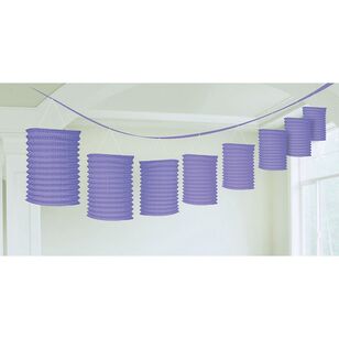 Paper Lantern Garland Multicoloured 3.65 m