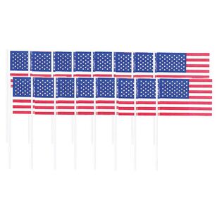 Patriotic American Flag Picks Multicoloured