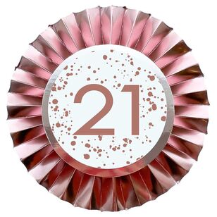 Rose Gold 21 Rosette Pink