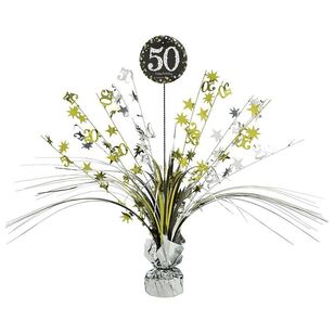 Sparkling Celebration 50 Centrepiece Spray Multicoloured