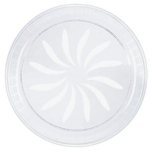 Swirl Platter Clear