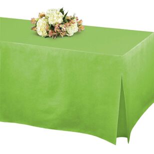 Tablefitters Flannel Backed Tablecover Green