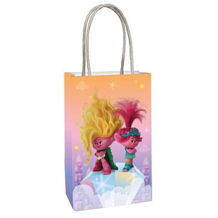 Trolls 3 Band Together Paper Kraft Bags Multicoloured