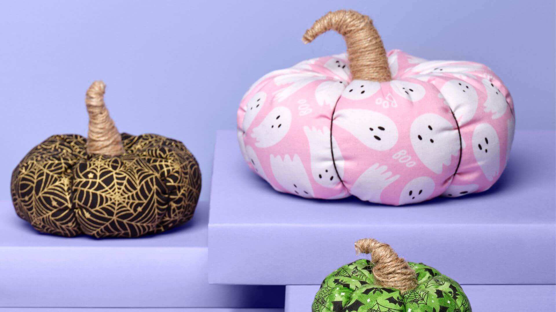 Fabric Pumpkins For An Adorable Twist