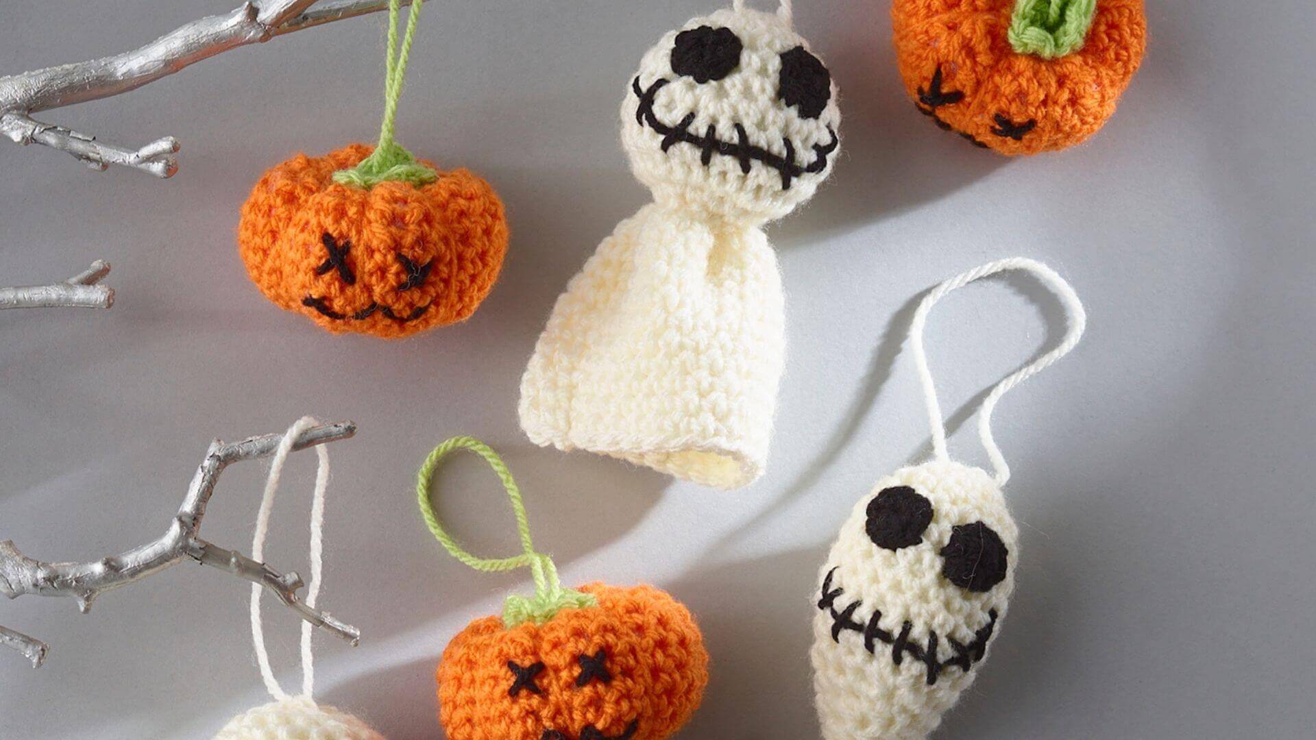 Creepy Crochet Halloween Ornaments