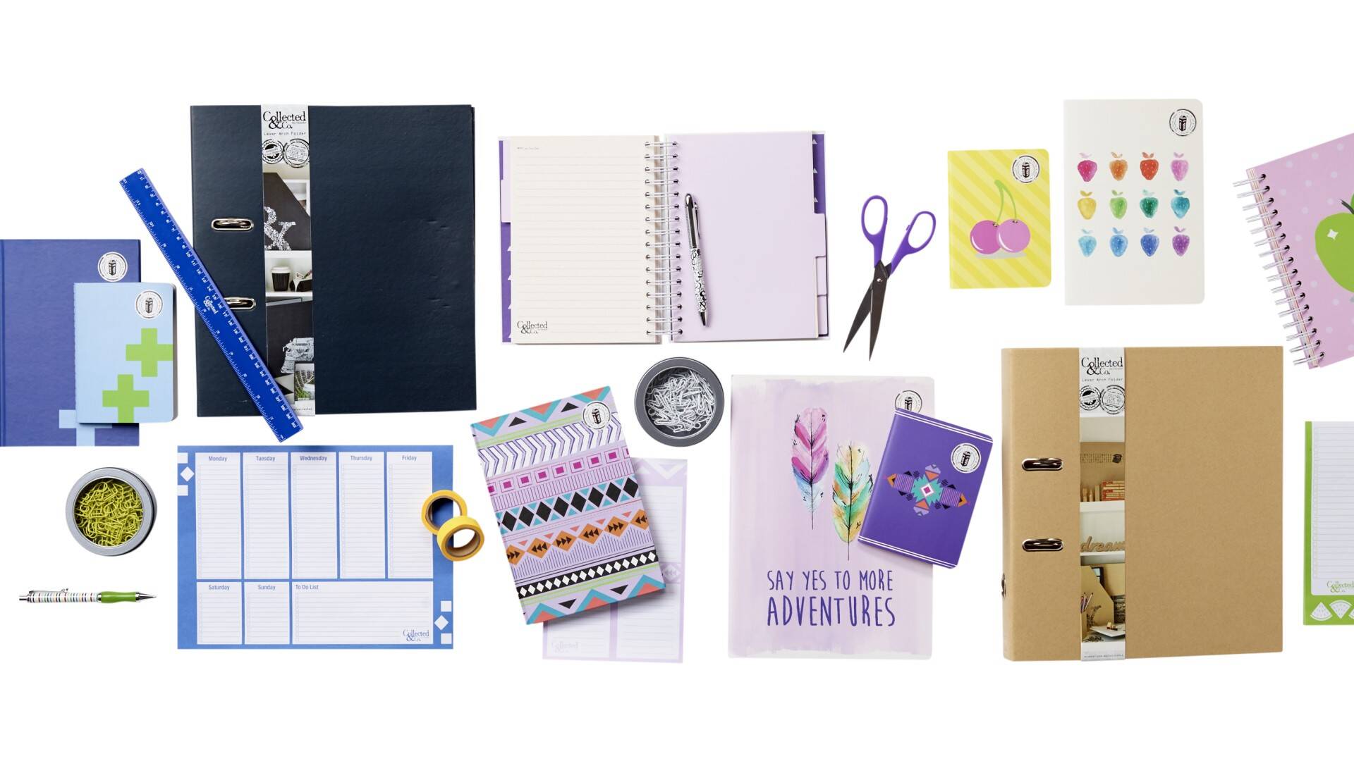 Notebooks, Notepads & Binder Folders