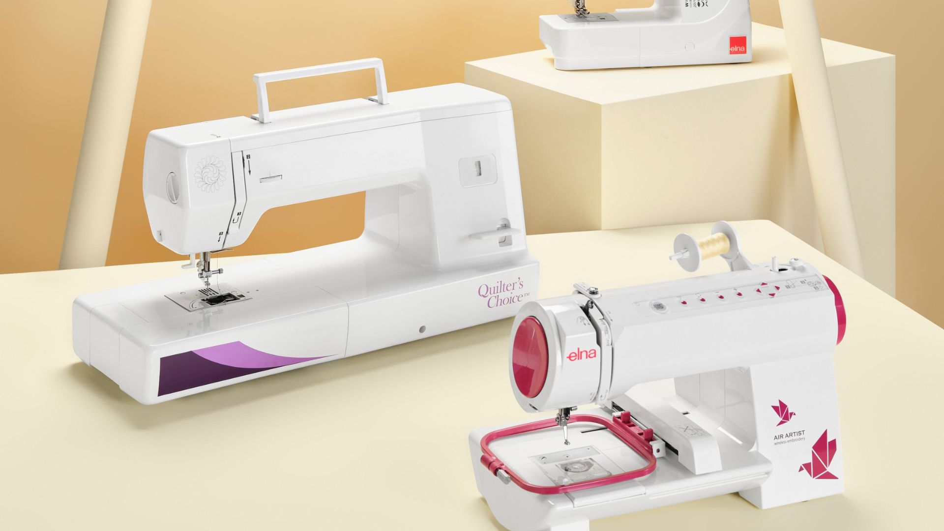 Quilter's Choice & Elna Air Artist Embroidery Machines