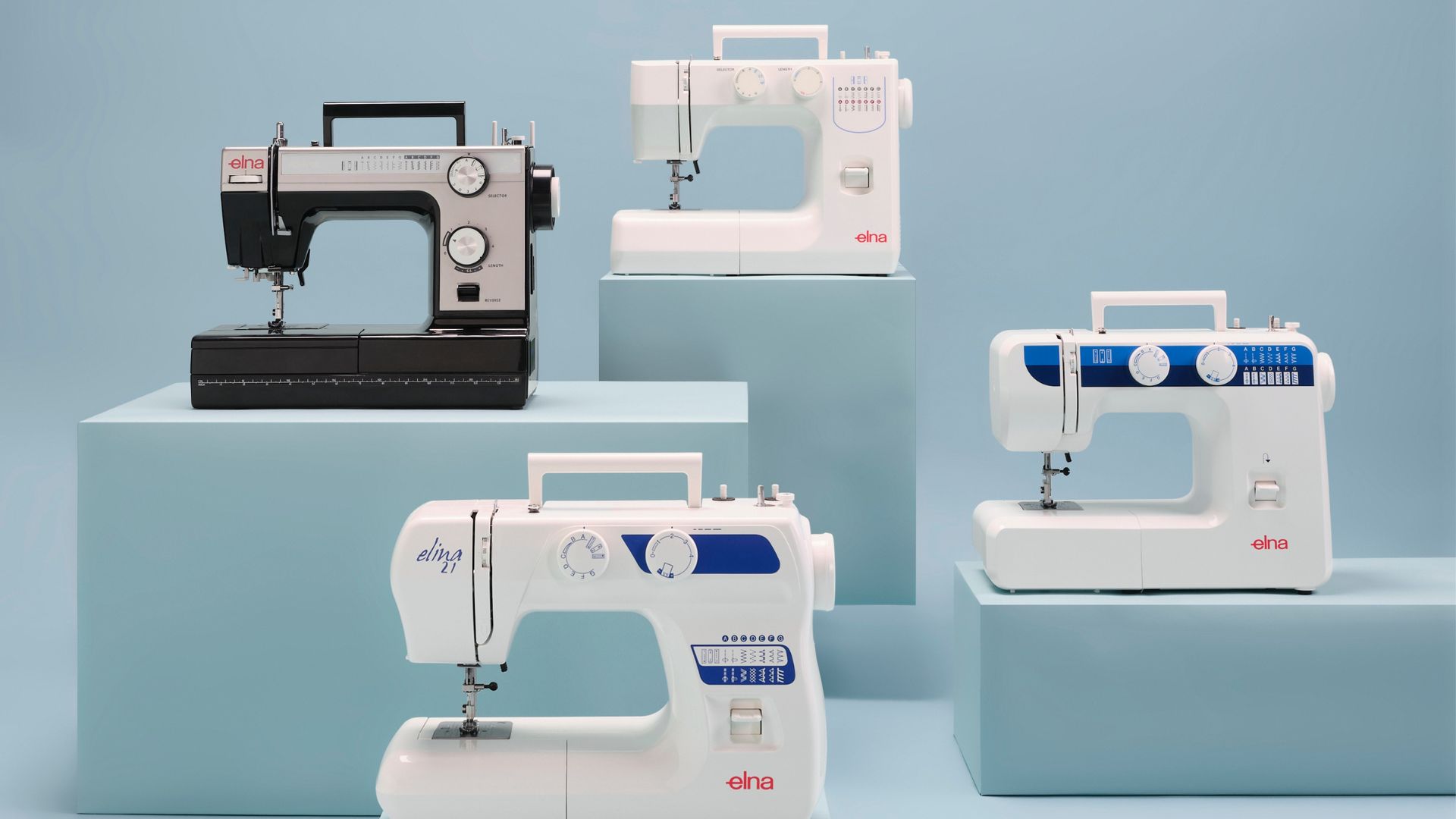 Assorted mechanical sewing machines