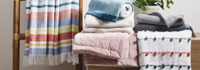 How To Update Your Home With Throws & Blankets